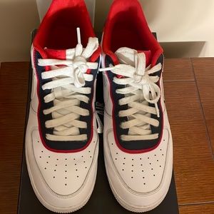 Nike Air Force 1 07 LV8 1  White/Red/Blue